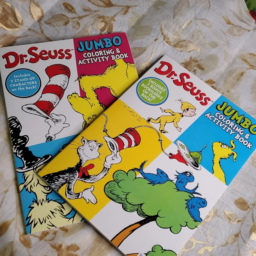Dr. Suess Coloring and Activity‎ Book Set